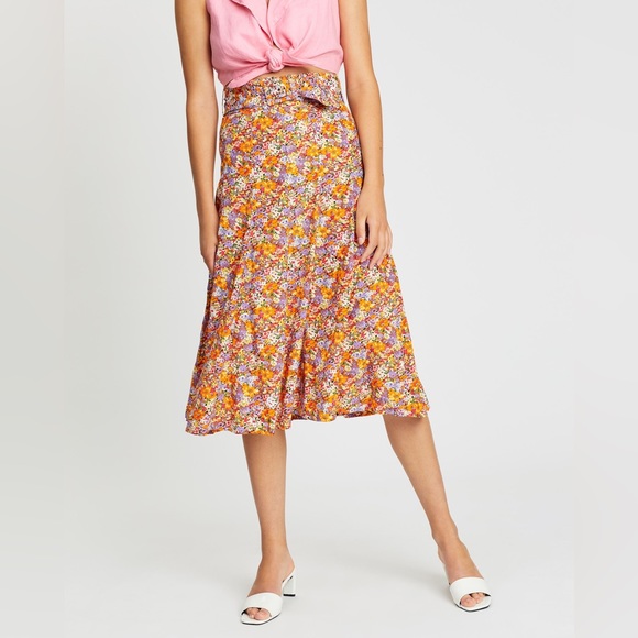 Faithfull the Brand Dresses & Skirts - Faithfull the Brand Luda Floral Midi Skirt